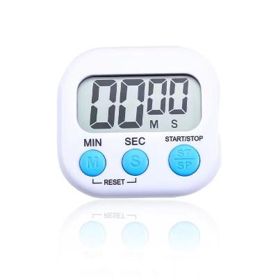 China Sustainable Kitchen Timer Digital Timer Cooking Large Screen Led Counter Alarm Remind Manual Electronic Countdown for sale