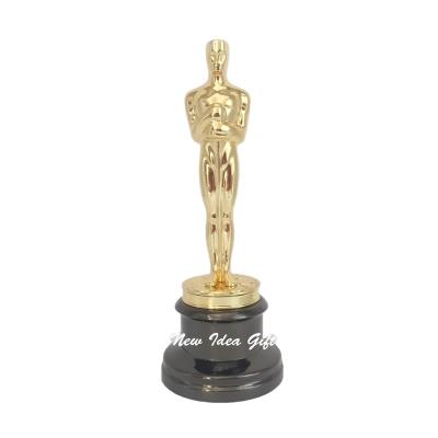 China USA Zinc Metal Oscar Trophy Awards Cup With Gift Souvenir Metal Craft for sale