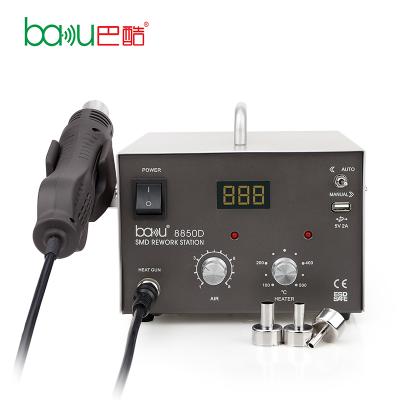 China BAKU new product mobile phone Bga Smd hot air ba-8850D led rework station Ba-8850D for sale