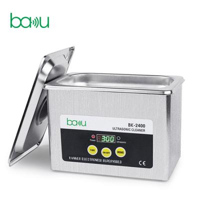 China BK-2400 BAKU Outdoor Good Quality Ultrasonic High Frequency Ultrasonic Cleaner Ultrasonic Cleaner Jewelry for sale