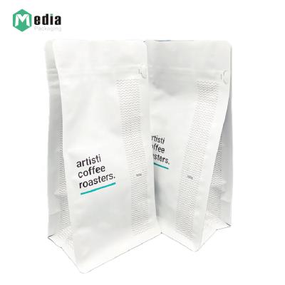 China Recyclable Stand Up Pouch Coffee Packaging Bag Zipper Plastic Packaging Tea Scrub Ground Bags For Coffee for sale