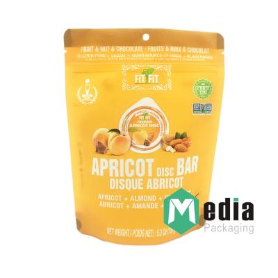 China Custom printed stand up pouch almond apricot amande nut mylar dry food zipper bag for sale