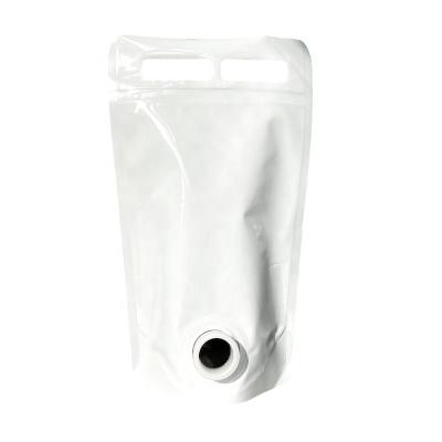 China Large Capacity Aluminum Foil Spout Bag Customized by Chinese Factory for Water and Beer for sale