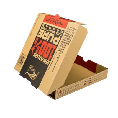 China Original manufacturer of fast food of biodegradable pizza box biodegradable for sale