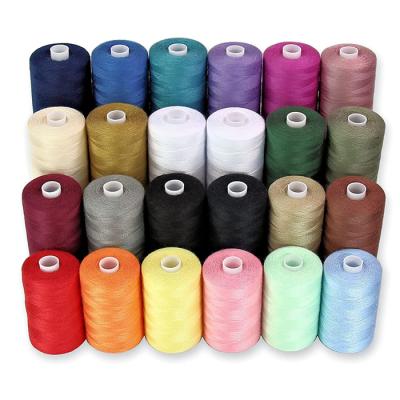 China High Tenacity Sewing Thread Supplier Wholesale 100% Polyester Thread For Sewing Machine Polyester Hand Sewing for sale