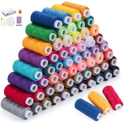 China Sewing Kits 60 Windmill Thread High Factory Price Cheap And Strong Tenacity Color 250 Yards Per Polyester 100% Polyester Sewing Thread for sale