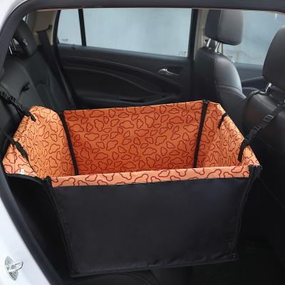 China Deluxe Universal Durable Pets Active Dog Seat Cover with Mesh Window for sale