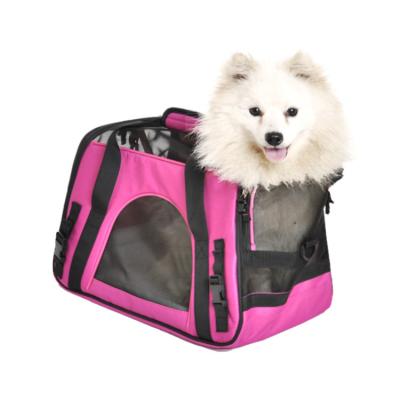 China Cheap Soft-sided Travel Stocked Tote Hand Carrier Bags Pet for sale