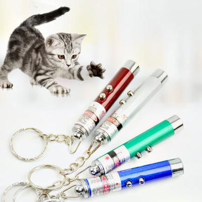 China Cat Interactive Toy LED Light Torch Laser Indicator Stocked Infrared Laser Cat Laser Toy for sale