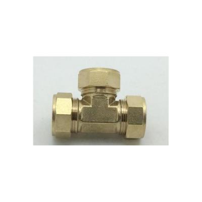 China Connect Water Pipe Common Factory Directly Supply Tubular Connector Copper Tube Copper Solar Copper Connector for sale