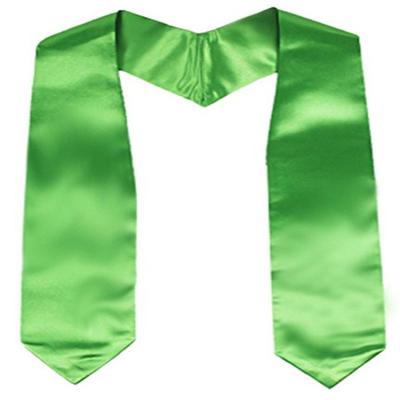 China Plain Stole 2023 Wholesale Sublimation Graduation Stole Custom Stole Graduation Sash Adult Graduation Ceremony Uniform Accessory for sale