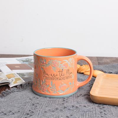 China High Quality Viable Promotion Stylish Matte Glossy Multi-Colored Custom Coffee Ceramic Mug For Gift for sale