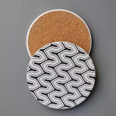 China Latest Seller Item Vietnam Ceramic Coaster Sustainable Rattan Products Handmade Best Market Online for sale