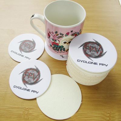 China Viable Wholesale Cheap Custom Personalized Beer Water Absorbent Paper Coasters For Drinks for sale