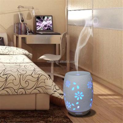 China Feel Comfortable FCC CE rohs Approved Ultrasonic Electric Ceramic Aroma Oil Diffuser Humidifier for sale