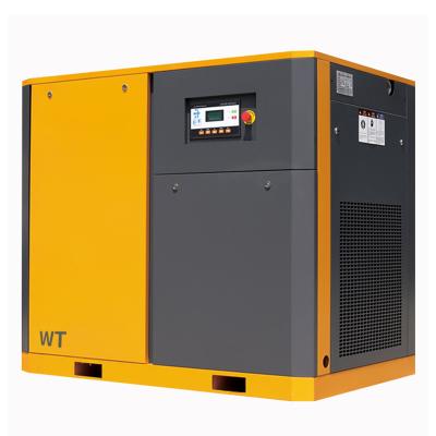 China Low Pressure Lubricated Industrial Oil Free Small Rotary Screw Air Compressor 7.5Kw 10Hp For Sale for sale