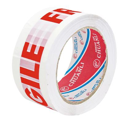 China Waterproof Strong Hot Melt Adhesive BOPP Printing Tape Cardboard Sealing Packaging Printing Tape for sale