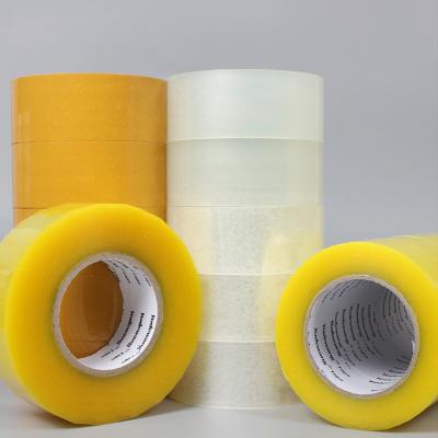 China Waterproof Strong Adhesive Sealing Tape Transparent BOPP Packing Tape Cardboard Wrapping Tape for sale