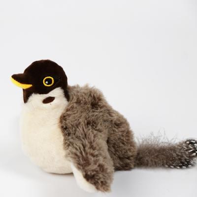 China Viable Made in China Top Quality Stuffed Animal Toy Birds Pet Cloth Plush Electric Pet Toy for sale