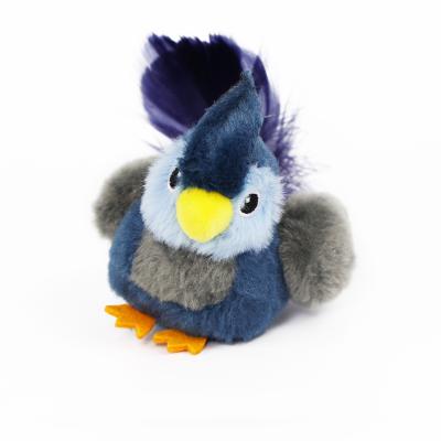 China Viable promotion of high quality electric plush toys, songbirds, custom pet toys plush for sale