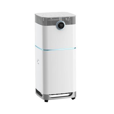 China Luxurious UV Sterilization New Design Hepa Plasma Air Purifier With Humidifier For Office Large House for sale