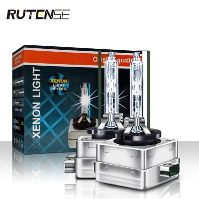 China RUTENSE Alloy Car Xenon Headlight Canbus 35W 6000K Aluminum D1S D2S D3S D4S D5S High Brightness Led Headlight Bulbs for sale