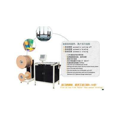 China DWC-520 Automatic 600*300 Double Cut Wire Binding Machine for sale