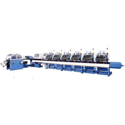 China Automatic Quilting Line Printing Stores Good Quality Factory Saddle Book Directly Making Line for sale