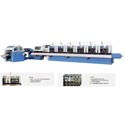 China Printing Shops China Factory Saddle Stapler LQD8E Automatic Magazine Thread Stitching Machine for sale