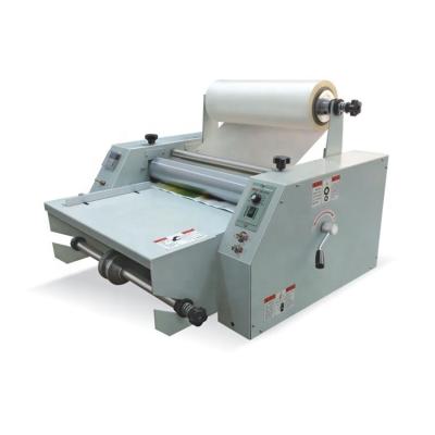 China Printing Shops Manual Machine QLFM-450 Laminator Thermal Hot Laminating Machine for sale