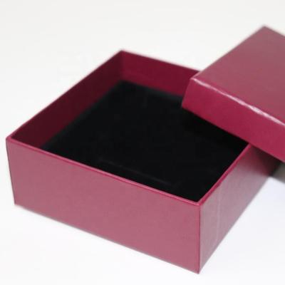 China 500 Min Qty Customs Paper Jewelry Box Personalized Color Variation for sale