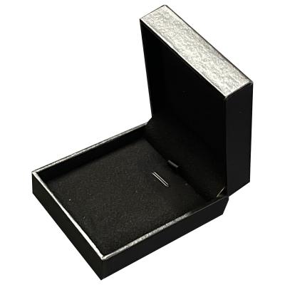 China Customized Small Necklace Box Or Black Pendant Box for sale