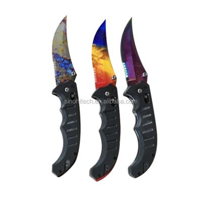 China Hunting knife the most popular knife shaking knife game csgo outdoor tools of current hunter knife for sale