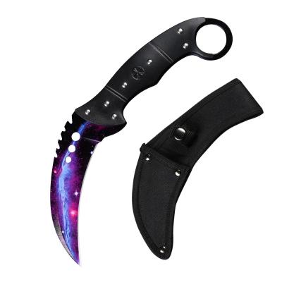 China New Released Camping Knife CS: GO Talon Knife Claw Knife Most Popular Game Collection Karambit Knife for sale