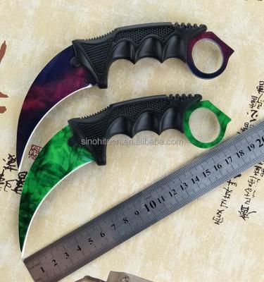 China Karambit gamma 2 hunting knife, hunting Karambit knife, outdoor camping CSGO knife for sale