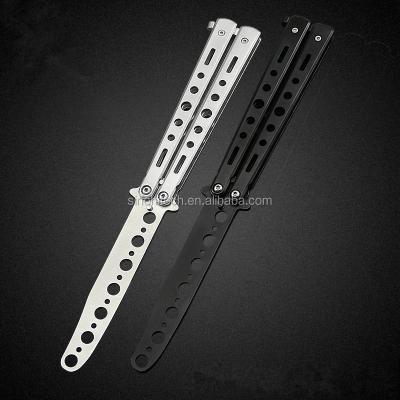 China Best Popular CSGO Balisong Butterfly Knife Trainer Butterfly Practice Knife Trainer For Beginner for sale