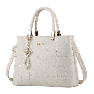 China Custom Durable Fashoion/Washable/Durable/Wholesale Recyclable Ladies PU Woman Shoulder Tote Handbag for sale