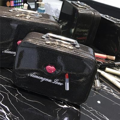 China Custom Personalized Waterproof/Recyclable/Reusable/Durable Organizer Fashion Printed Waterproof Cosmetic Bag Wholesale for sale