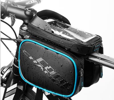 China Bicycle Bag/Wear-Resistant/Water-Resistant/Reflective Bicycle Front Tube Phone Holder Storage Bag Water Resistant Touch Screen Bag for sale