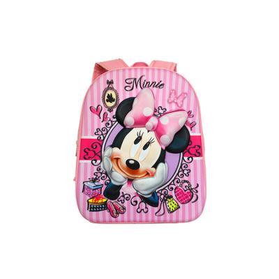 China Colorful Fashion Cartoon School Backpacks Bag New Design Cheap Cartoon Character Kids Pink Cute School Bags For Girls for sale