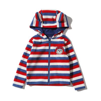 China Kid's Wear Baby Softshell Zipper-up Fleece Breathable Jackets For Kids Pullover Hoodie for sale