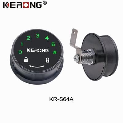 China ABS KERONG Cam Locks Electric Keyless Cam Digital Smart Lock For Cabinet for sale