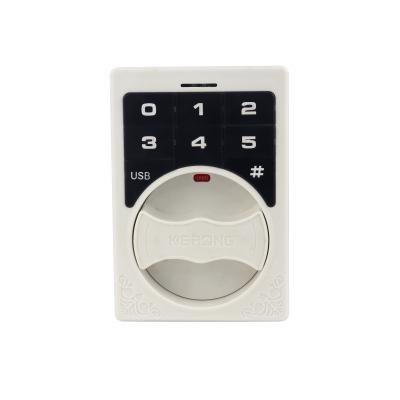 China KERONG Digital Electronic Keyless Cabinet Latchs Recessed Password Code Locker Lock 141*45*15mm for sale