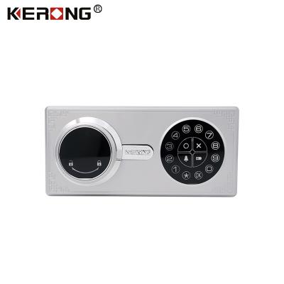 China ABS+Aluminum alloy KERONG password lock latch and servo motor intelligent safe electronic key for locker for sale