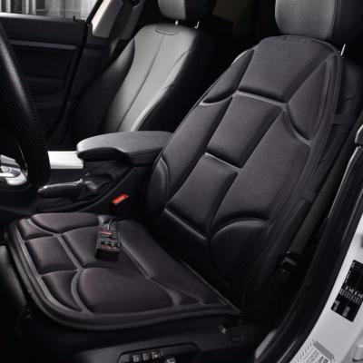 China Luxury GEDE Full Back Massage Cushion Vibrating Heated Car Seat for sale