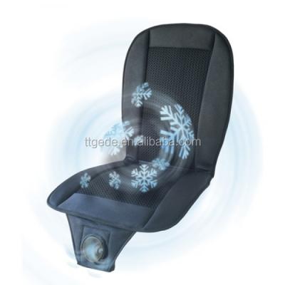 China Eco-friendly cooling 12V and 24V circulation for your back legs and thighs cooling car cushion for hot summer for sale