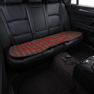 China Universal 3 Seaters Long Cushion Sseated Back Warmer Cushion Pads 12V Car Rear Heated Heating for sale