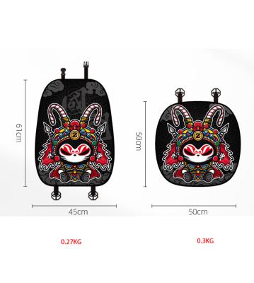 China China-chic long passionate cartoon long back cushion Guochao automobile cushion cartoon cushion universal seat cover new for sale