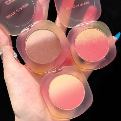 China CVZ 3 Color Progressive Color Blusher Contour Contour Palette Peach Gradient Blush Powder Matte Nude Makeup 3 Colors for sale