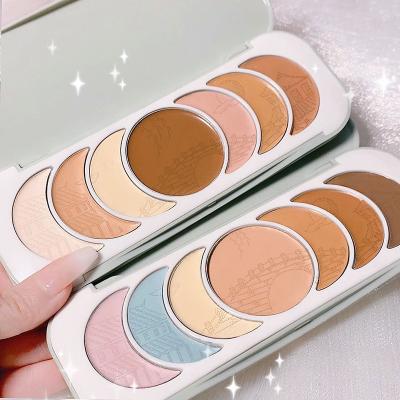 China The Maffick CONCEALER 7 Color Makeup Concealer Contour Cover Cream Spots Acne Marks Dark Circle Hiding Makeup Concealer Palette for sale